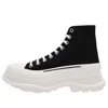 Alexander Mcqueen Tread Slick Sneakers In Black