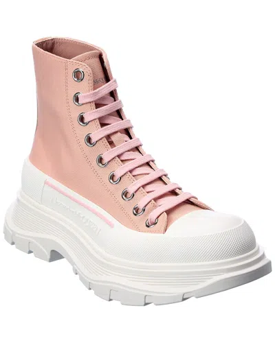 Alexander Mcqueen Tread Slick Canvas Boot