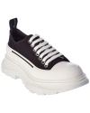 ALEXANDER MCQUEEN ALEXANDER MCQUEEN TREAD SLICK CANVAS SNEAKER