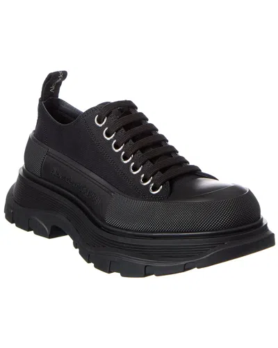 ALEXANDER MCQUEEN ALEXANDER MCQUEEN TREAD SLICK CANVAS SNEAKER