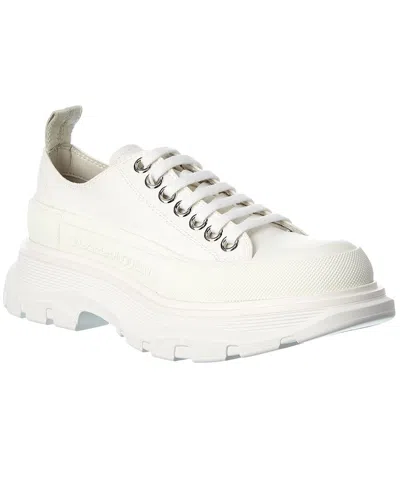 ALEXANDER MCQUEEN ALEXANDER MCQUEEN TREAD SLICK CANVAS SNEAKER
