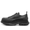 Alexander Mcqueen Tread Slick Canvas Sneakers 'all Black'