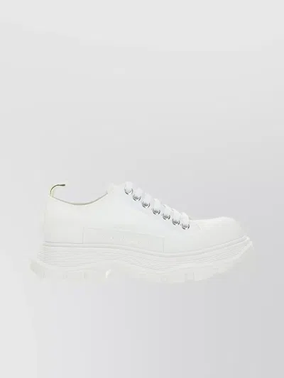 ALEXANDER MCQUEEN TREAD SLICK EMBOSSED SNEAKERS