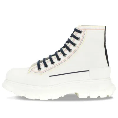 Alexander Mcqueen Tread Slick High Sneakers 'off-white'