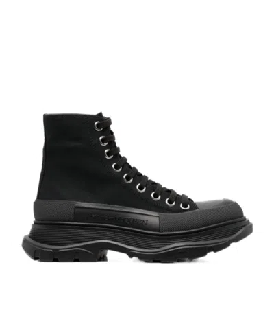 ALEXANDER MCQUEEN ALEXANDER MCQUEEN LACE-UP CHUNKY SNEAKERS