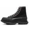 Alexander Mcqueen Tread Slick High-top Sneakers 'black Grey'