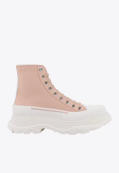 ALEXANDER MCQUEEN TREAD SLICK HIGH-TOP SNEAKERS