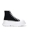 Alexander Mcqueen Tread Slick High-top Sneakers In White