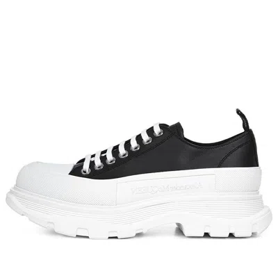 Alexander Mcqueen Tread Slick Lace-up 'black' In Multi