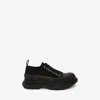 Alexander Mcqueen Tread Slick Sneakers In Black