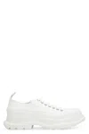Alexander Mcqueen Sneakers Tread Slick Uomo Tessuto Bianco In White