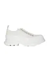 Alexander Mcqueen Tread Slick Lace Up In White