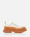 Alexander Mcqueen Women's Tread Sneakers In Beige