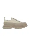 Alexander Mcqueen Tread Slick Sneakers In Nude