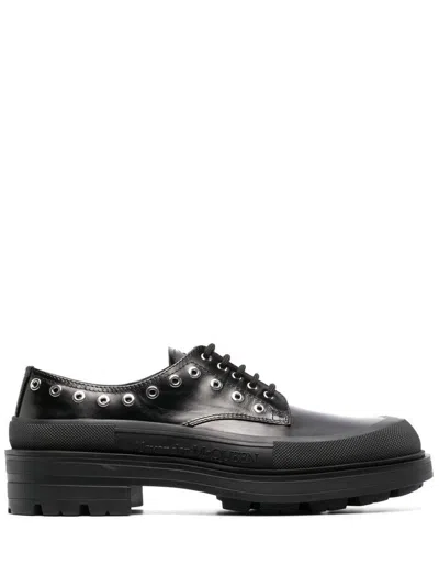 Alexander Mcqueen Tread Slick Leather Brogues