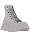 Alexander Mcqueen Leather Tread Slick High-top Sneakers