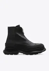Alexander Mcqueen Alexander Mc Queen Tread Slick Ankle Boots In Black