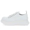 Alexander Mcqueen Tread Slick Low Lace Up 'white'