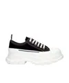 Alexander Mcqueen Chunky Sole Sneakers In Black