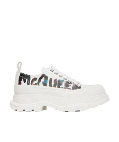 ALEXANDER MCQUEEN ALEXANDER MCQUEEN TREAD SLICK LACE-UP SNEAKERS
