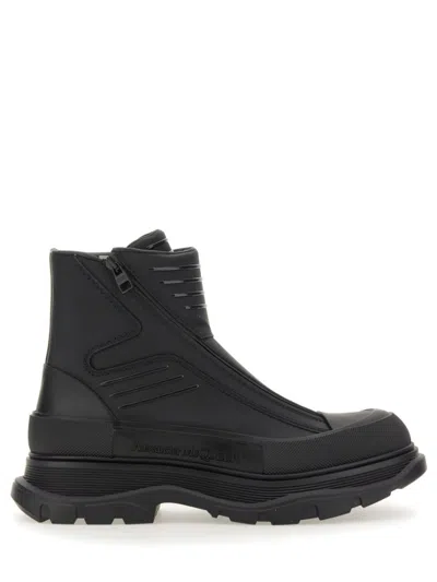 ALEXANDER MCQUEEN ALEXANDER MCQUEEN TREAD SLICK MOTORCYCLE BOOTS