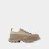 Alexander Mcqueen Tread Slick Sneakers -  - Multi - Canva In Multicoloured