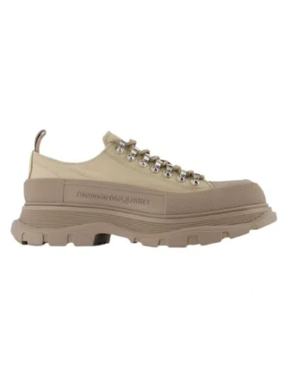 Alexander Mcqueen Tread Slick Sneakers In Brown