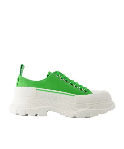 Alexander Mcqueen Tread Sneakers In White