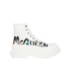 Alexander Mcqueen Tread Slick Canvas Sneakers