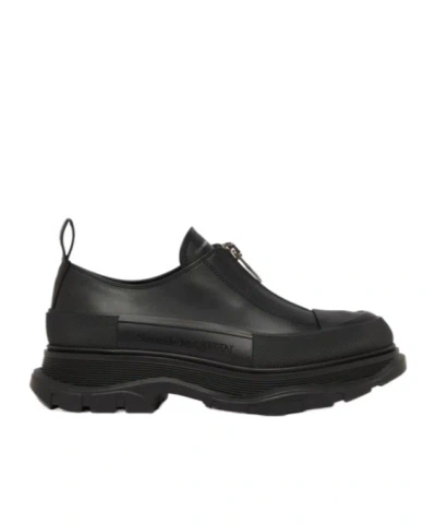 Alexander Mcqueen Tread Slick Sneakers In Black