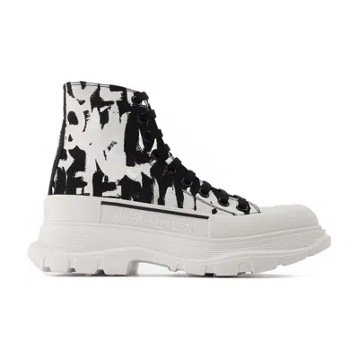 Alexander Mcqueen Tread Slick Sneakers In Multicolor