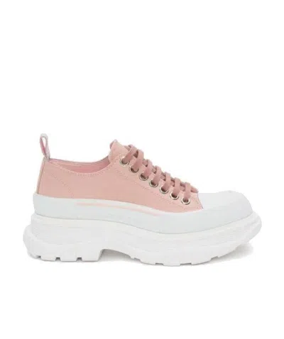 Alexander Mcqueen Tread Slick Sneakers In Pink