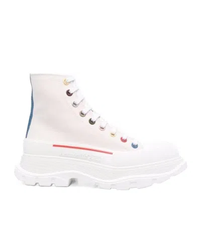 ALEXANDER MCQUEEN ALEXANDER MCQUEEN TREAD SLICK LACE-UP SNEAKERS