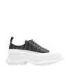 Alexander Mcqueen Tread Slick Sneakers In Black
