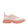 Alexander Mcqueen Tread Slik Leather Sneakers