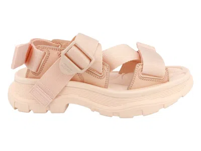 Pre-owned Alexander Mcqueen Treadsole Sandals (women's) Sneakers In Pink