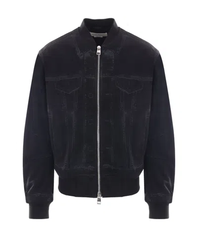ALEXANDER MCQUEEN ALEXANDER MCQUEEN ZIPPED DENIM JACKET