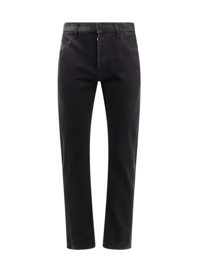 Alexander Mcqueen Slim Fit Trousers With Pockets And Belt Loops In Black