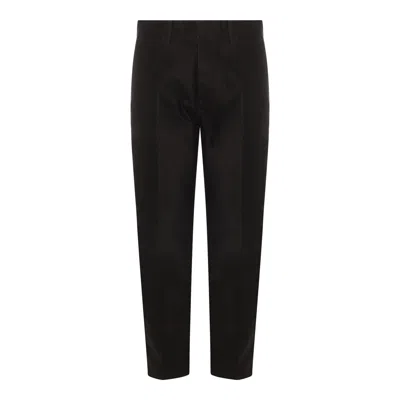 ALEXANDER MCQUEEN ALEXANDER MCQUEEN BLACK WOOL PANTS