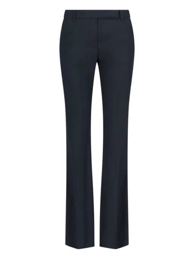 Alexander Mcqueen Black Chino Trousers With Medium Waist
