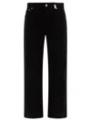 Alexander Mcqueen Straight-leg Black Trousers With Clean Silhouette