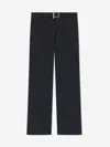 Alexander Mcqueen Men Bar Belttrousers In Black