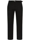 Alexander Mcqueen Straight-leg Tailored Trousers In Black