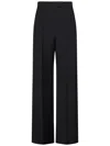 Alexander Mcqueen Wool Trousers In Black