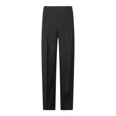 Alexander Mcqueen Black Wool Pants
