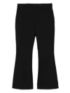 Alexander Mcqueen Alexander Mc Queen Black Wool Trousers In Black