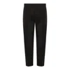 Alexander Mcqueen Slim-fit Pleated Wool And Mohair-blend Suit Trousers In Black
