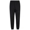 Alexander Mcqueen Mcqueen Men Side Band Joggers In Black