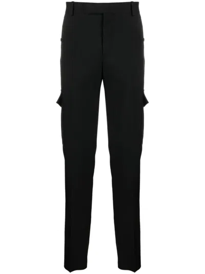 Alexander Mcqueen Trousers Blacks And Greys