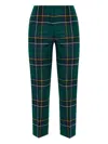 Alexander Mcqueen Pants Mcqueen Woman Color Green In Multi